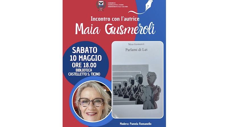 Castelletto Ticino, Maia Gusmeroli presenta "Parlami di lei" in biblioteca