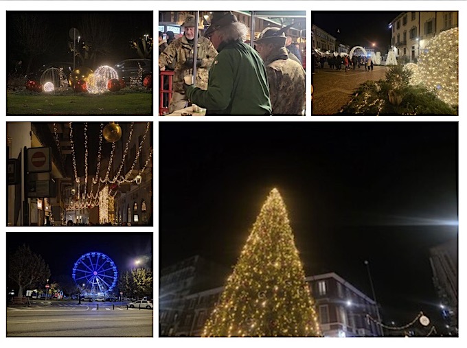 aronaaccensione albero luminarie 25