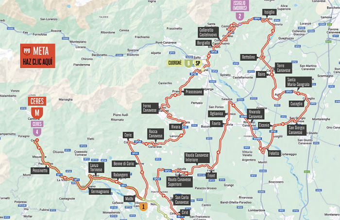 Vuelta, dopo Novara si riparte in Piemonte: cinque comuni simbolo in tappa