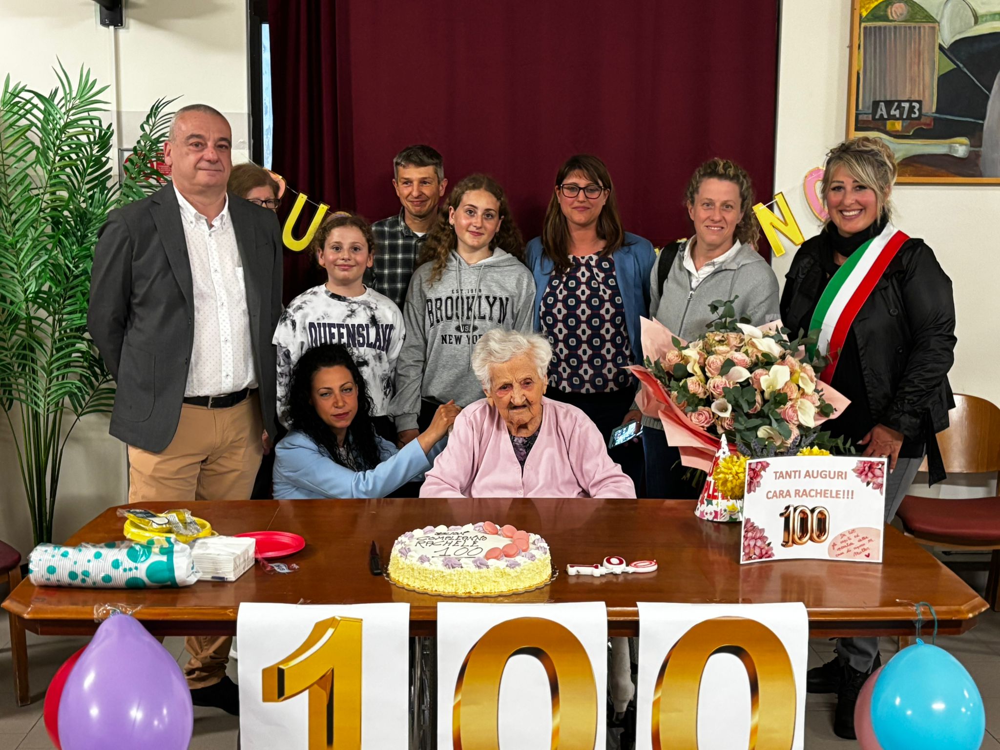 Rachele Musso ha compiuto 100 anni: una vita tra ricordi, lavoro e affetti 