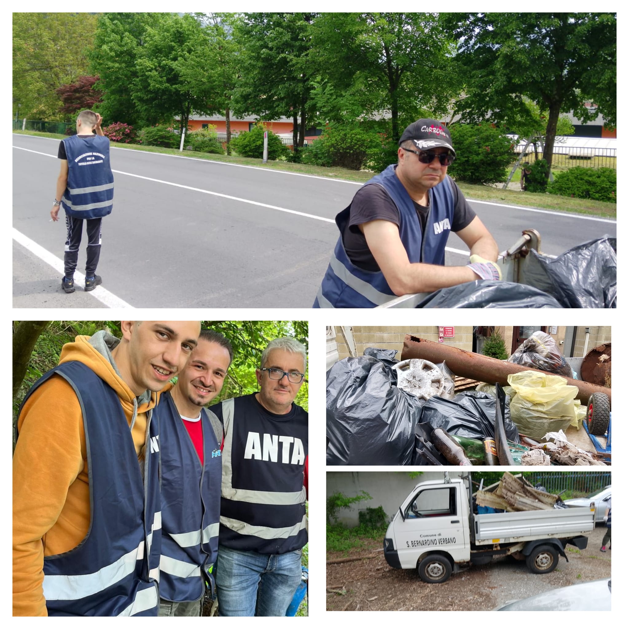 Successo per la prima giornata ecologica di Anta VCO a San Bernardino Verbano