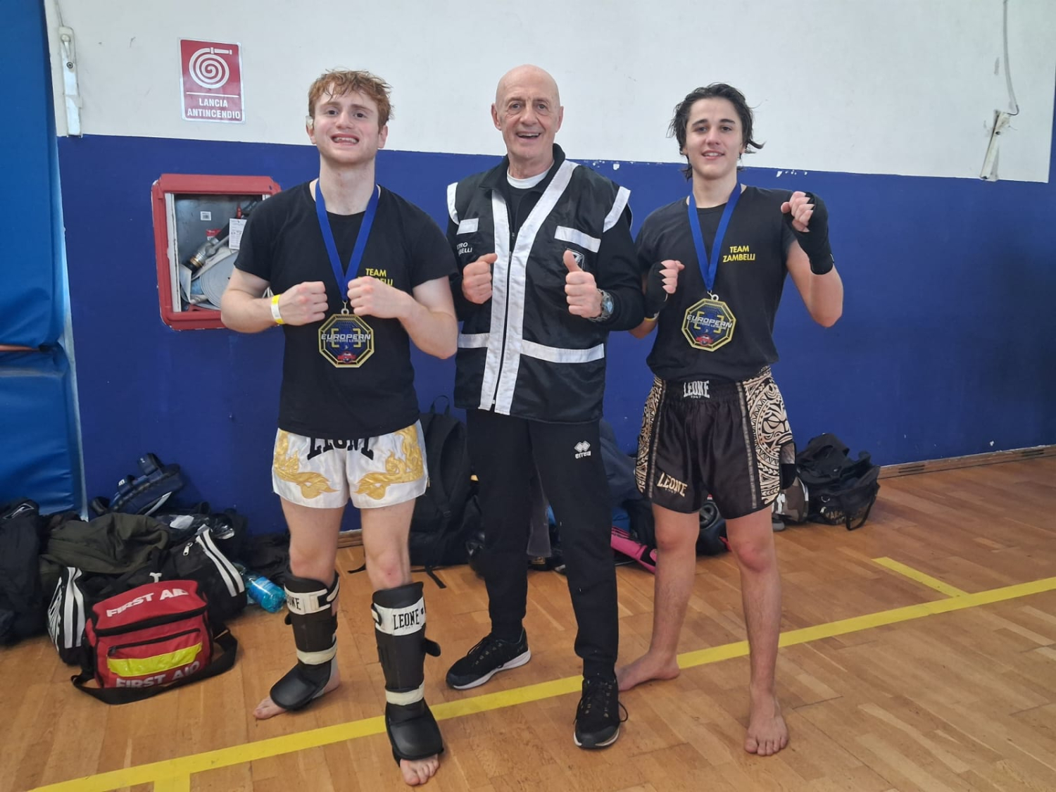 Kickboxing: titolo europeo Wbfc di K1 Light per Prata e Genini